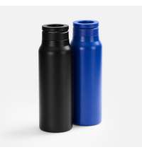 Термобутылка Magnus с магнитным держателем для телефона, черная