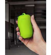 Охлаждающее полотенце Narvik в силиконовом чехле, зеленое яблоко