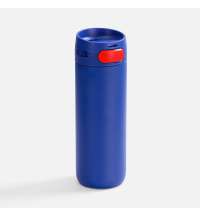 Термостакан X1 с цветной кнопкой, синий с красным