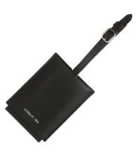 Набор Zoom: кошелек и багажная бирка, черный