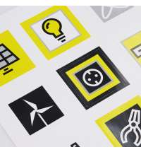 Стикерпак бумажный Industry, энергетика