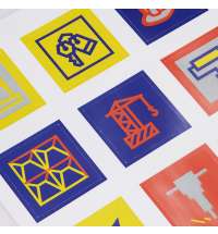 Стикерпак бумажный Industry, строительство