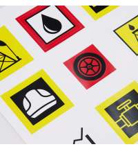 Стикерпак бумажный Industry, нефть