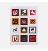 Стикерпак бумажный Industry, металлургия