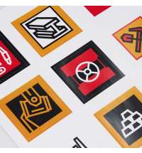 Стикерпак бумажный Industry, металлургия