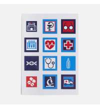 Стикерпак бумажный Industry, медицина