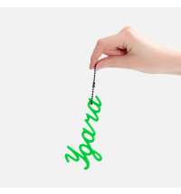 Подвеска Word, 3D-печать на заказ, удача