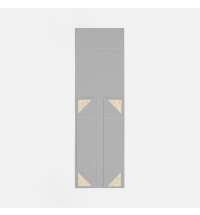 Коробка складная RealBig Fold, серая