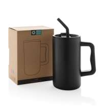 Термокружка Cube из переработанной стали RCS, 800 мл