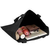 Сумка для покупок LUMISSA 325 г/м&sup2;, чёрная