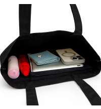 Сумка для покупок IVORY 325 г/м&sup2;, чёрная