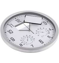Часы настенные Insert2, белые