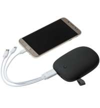 Внешний аккумулятор Pebble 7800 мАч, черный