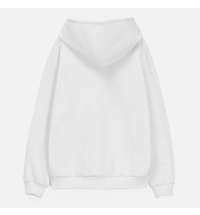 Толстовка унисекс оверсайз Sartoro, белая