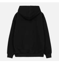 Худи унисекс оверсайз Daylero, черное