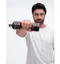 Бутылка для воды Hantelis, черная