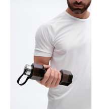 Бутылка для воды Hantelis, черная