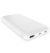 Внешний аккумулятор Optima, 10000 Mah, белый