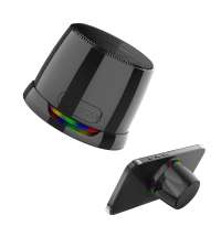 Магнитная беспроводная Bluetooth колонка-подставка Wave 5W, черная