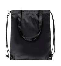 Сумка-рюкзак для покупок LUKMORY, чёрная