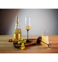 Хрустальный бокал для игристого вина на магните Trebonn SplitGlass, 2 шт, 320 мл