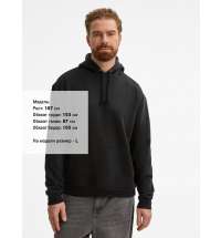 Худи унисекс Condor, темно-серое (графит)