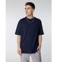 Футболка оверсайз мужская Boxy Men, синяя (джинс)