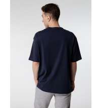 Футболка оверсайз мужская Boxy Men, синяя (джинс)