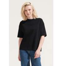 Футболка оверсайз женская Boxy Women, синяя (джинс)