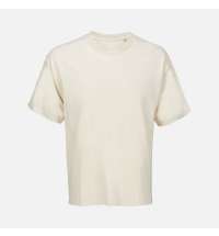 Футболка оверсайз унисекс Legacy, светло-бежевая (неокрашенная)