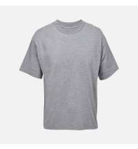 Футболка оверсайз унисекс Legacy, серый меланж