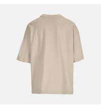 Футболка оверсайз женская Boxy Women, бежевая (льняная)