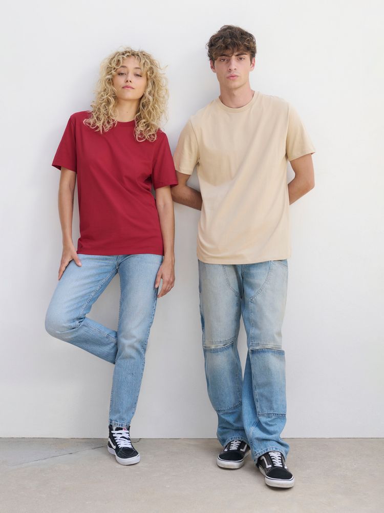 Футболка унисекс Legend, бежевая (льняная)