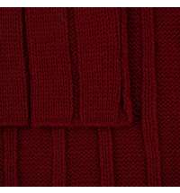 Плед Tressa, красный (бордовый)