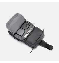 Рюкзак на одно плечо Jekko, черный