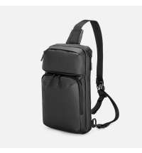 Рюкзак на одно плечо Jekko, черный