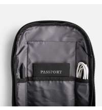 Рюкзак на одно плечо Solnex, черный