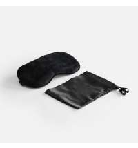 Двухстороняя маска для сна Veluto, черная