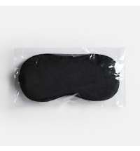 Двухстороняя маска для сна Veluto, черная