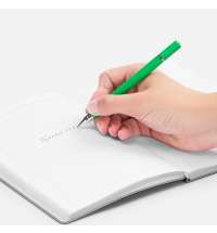 Ручка шариковая и вечный карандаш Diptych, зеленая