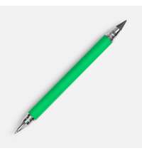 Ручка шариковая и вечный карандаш Diptych, зеленая