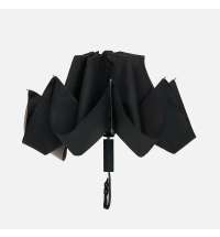 Зонт обратного сложения Easyroll, черный