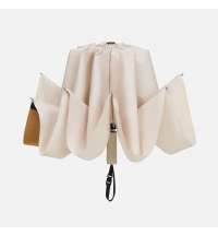 Зонт обратного сложения Easyroll, бежевый