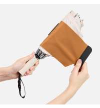 Зонт обратного сложения Easyroll, бежевый