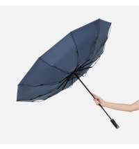 Зонт складной Regenfall, темно-синий