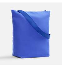 Шопер B5, синий с широкими синими ручками