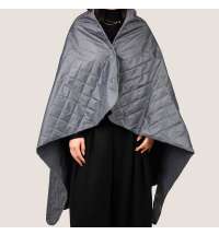 Плед PONCHO, тёмно-серый