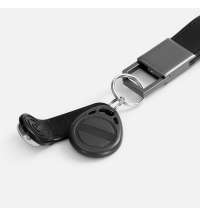 Брелок с карабином Rengas, черный