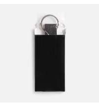 Брелок с карабином Rengas, черный