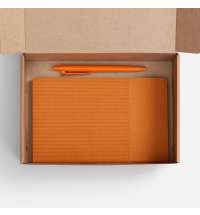 Набор Knit Warm, оранжевый